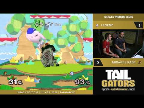 Grand Capital Smash #9 — Singles WS — Legend vs Mirage | Kage