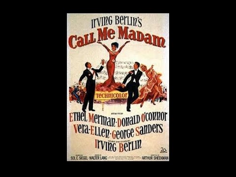 Call Me Madam - Full Movie - 1953 - Ethel Merman