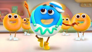 Download lagu Donny's Dancing Party  More | Yummy Foods Family Collection | Best Cartoon for Kids mp3