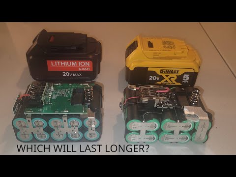 Tear down and Review Dewalt 6Ah clone battery | JoeteckTips