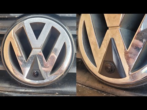 Instalando Câmera frontal VW - Polo Gol Fox Golf...