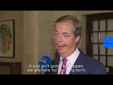 Brexit Party 'here for the long term' says victorious Nigel Farage