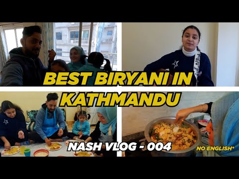 Best Biryani in Kathmandu at NASH's home. :)
