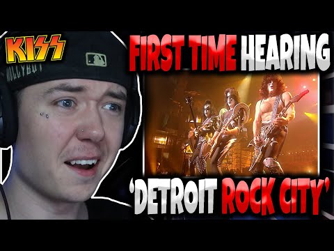 HIP HOP FAN'S FIRST TIME HEARING 'Kiss - Detroit Rock City' | GENUINE REACTION