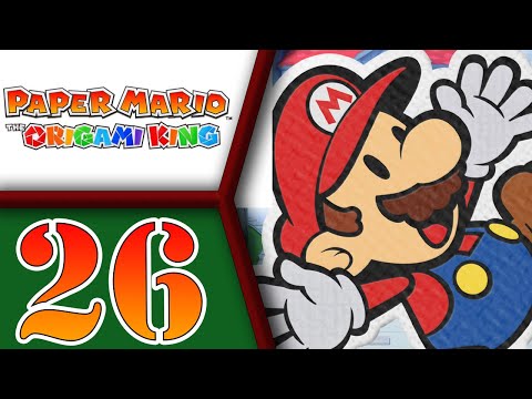 Paper Mario: The Origami King playthrough pt26 - Ice Vellumental Temple and Then, On To the Tower!