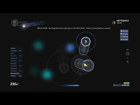 Play Osu DAWN - Sayuri feat My First Story