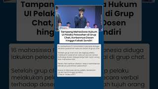 Download lagu Tampang Mahasiswa Hukum UI Pelaku Pelecehan di Grup Chat, Korbannya Dosen hingga Kakak Sendiri mp3