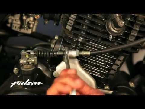 Bajaj pulsar clutch cable repairing