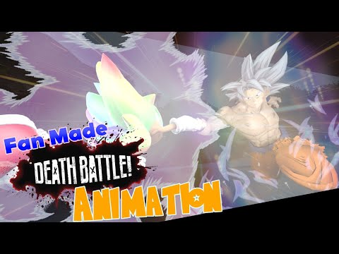 Goku VS Sonic The Hedgehog (Dragon Ball VS SEGA)| Fan Made DEATH BATTLE Animation