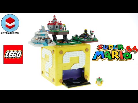 LEGO Super Mario 71395 Super Mario 64 Question Mark Block - Lego Speed Build Review