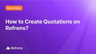 Refrens | Reviews, Pricing & Demos - SoftwareAdvice AU