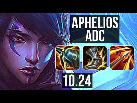 APHELIOS & Maokai vs VAYNE & Lulu (ADC) | 7/1/4, Godlike, 300+ games | KR Master | v10.24