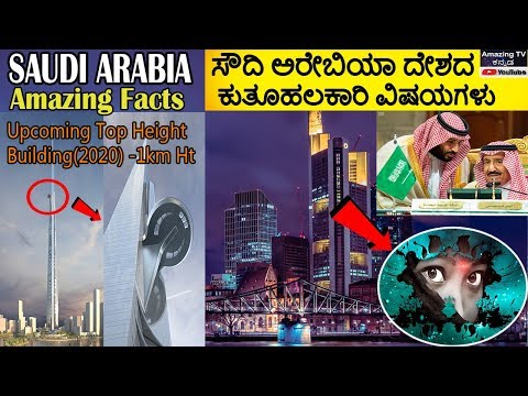 Saudi Arabia Amazing and Interesting Facts in Kannada | ಸೌದಿ ಅರೇಬಿಯಾದ ರೋಚಕ ಮತ್ತು ಕುತೂಹಲ ವಿಷಯಗಳು Video