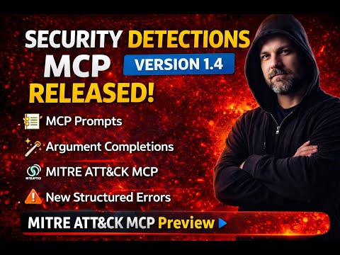 Security Detections MCP v1.4: AI-Powered Detection Engineering + MITRE ATT&CK MCP Preview