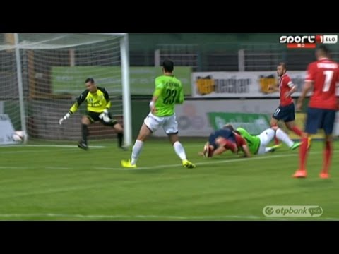 Nikolic Nemanja első gólja a Szombathelyi Haladás - Videoton FC mérkőzésen