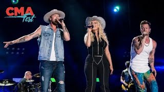 Florida Georgia Line &amp; Bebe Rexha: Meant To Be (Live at CMA Fest 2018)