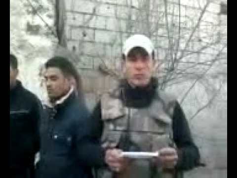 تأمين انشقاق 6 عناصر من حاجز غباغب التابع إلى قوات النظام من قبل كتيبة شهداء غباغب في درعا