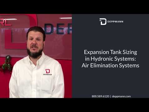 Expansion Tank Sizing in Hydronic Systems: Air Elimination Systems