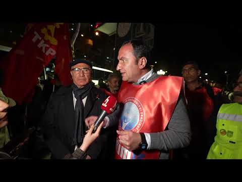 Eğitim-İş Genel Başkanı Kadem Özbay – “Meslek Onuru” Nöbeti Halk Tv Röportajı | EĞİTİM İŞ