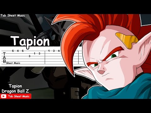 Dragon Ball Z OST - Tapion Theme Guitar Tutorial Video
