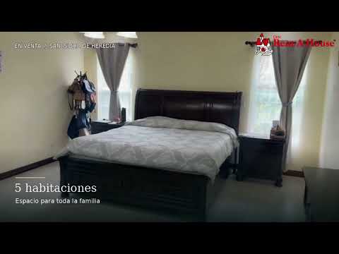 SE VENDE CASA EN CONDOMINIO VILLA VAL SAN ISIDRO DE HEREDIA