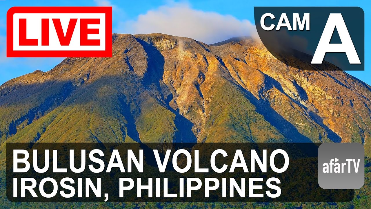 Live webcam view of Bulusan Volcano Live Cam