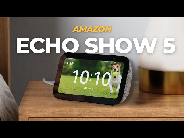 Vídeo relacionado con Echo Show 5 (Última generación) | Pantalla táctil inteligente con Alexa diseñada para controlar tus dispositivos de Hogar digital y más | Gris azulado