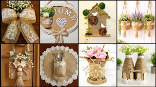 DIY Jute Scenery Frame Ideas | Amazing Handmade Rustic Wall Art & Home Decor