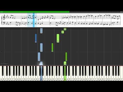 J. S. Bach  - Minuet in C minor BWV Anh. 121 [Piano Tutorial]