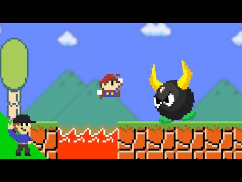 Every time Mario jumps, he gets YOUNGER!