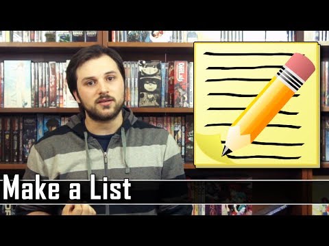 Tips from The Anime Collector - Make a List: Focus on the Journey