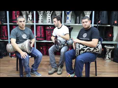 Mother of Pearl Sadaf Darbuka   Our Best Solo