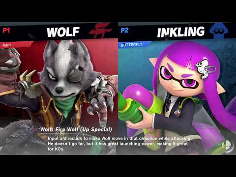 Second City Smash LOSERS FINALS - Kain (Wolf) vs UR | big_mak (Sheik, Inkling)