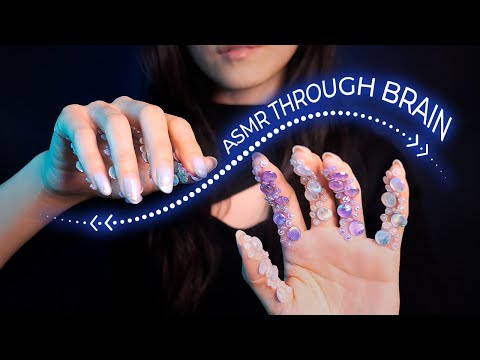 ASMR Triggers Through Your Brain | Invisible + 3D Triggers (No Talking)
