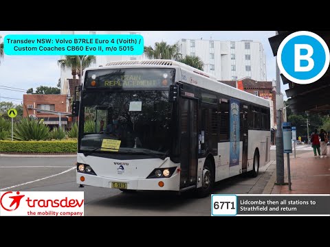 Transdev NSW: Volvo B7RLE Euro 4 (Voith) / Custom Coaches CB60 Evo II, m/o 5015