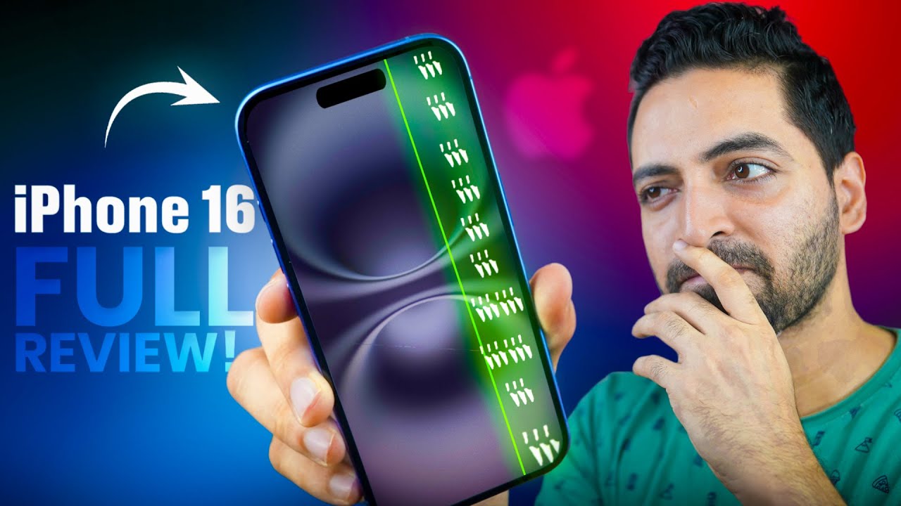 Green Line ALERT🤯 : iPhone 16 Full In-Dept Review !