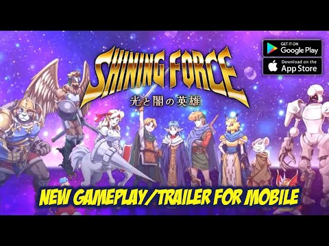 Shining Force : Hero of Light and Darkness - (Android/IOS) #shinningfoce #trailer #newgame #sega