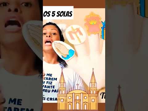 CÂNTICOS "Os 5 solas da reforma protestante "  #cantico #reforma