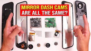 Mirror Dash Cam Teardown Disassembly (Autowoel V17Pro)