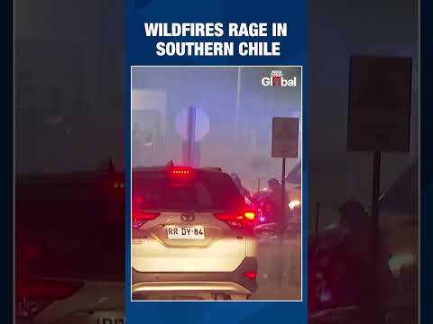 Southern Chile Wildfires Force Hospital Evacuations, Destroy Homes Amid Extreme Heat