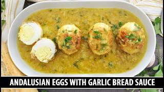 The BEST Eggs of Your Life | Andalusian Eggs with Garlic Bread Sauce