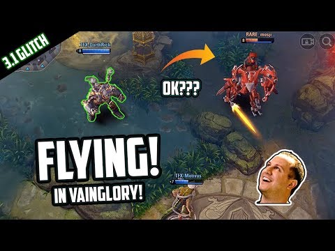 THE CRAZIEST VAINGLORY 5v5 GLITCH!! WHAT THE NUTS IS GOING ON!!