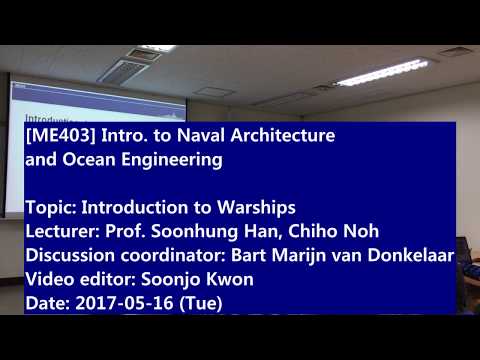 Introduction to Naval Architecture and Ocean Engineering : Introduction to Warships