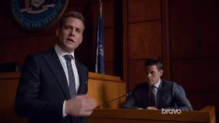 Suits Harvey Destroys Trevor during Mike&#39;s Trial