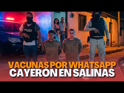 Vacunas en Ecuador: pedían $2.000 y así los atraparon en Salinas #elempalme #noticias #ecuador