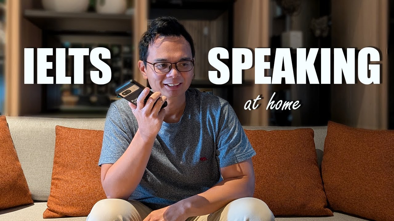 How to Practice IELTS Speaking at Home Alone (3-Step System)