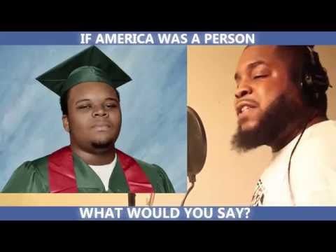 IF AMERICA WAS A PERSON WHAT WOULD YOU SAY?