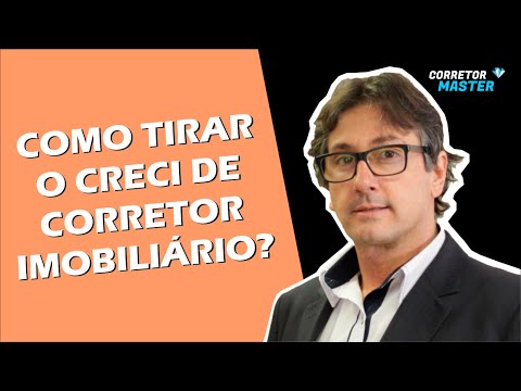 Como tirar o Creci de corretor de imóveis?
