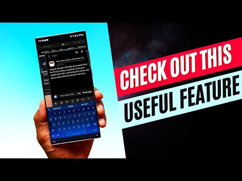 This Feature on samsung galaxy phones is pretty useful - One UI 4.1/4.0