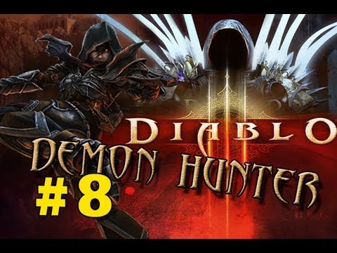 Diablo 3 Demon Hunter Playthrough #8 - DIE, Skeleton King!